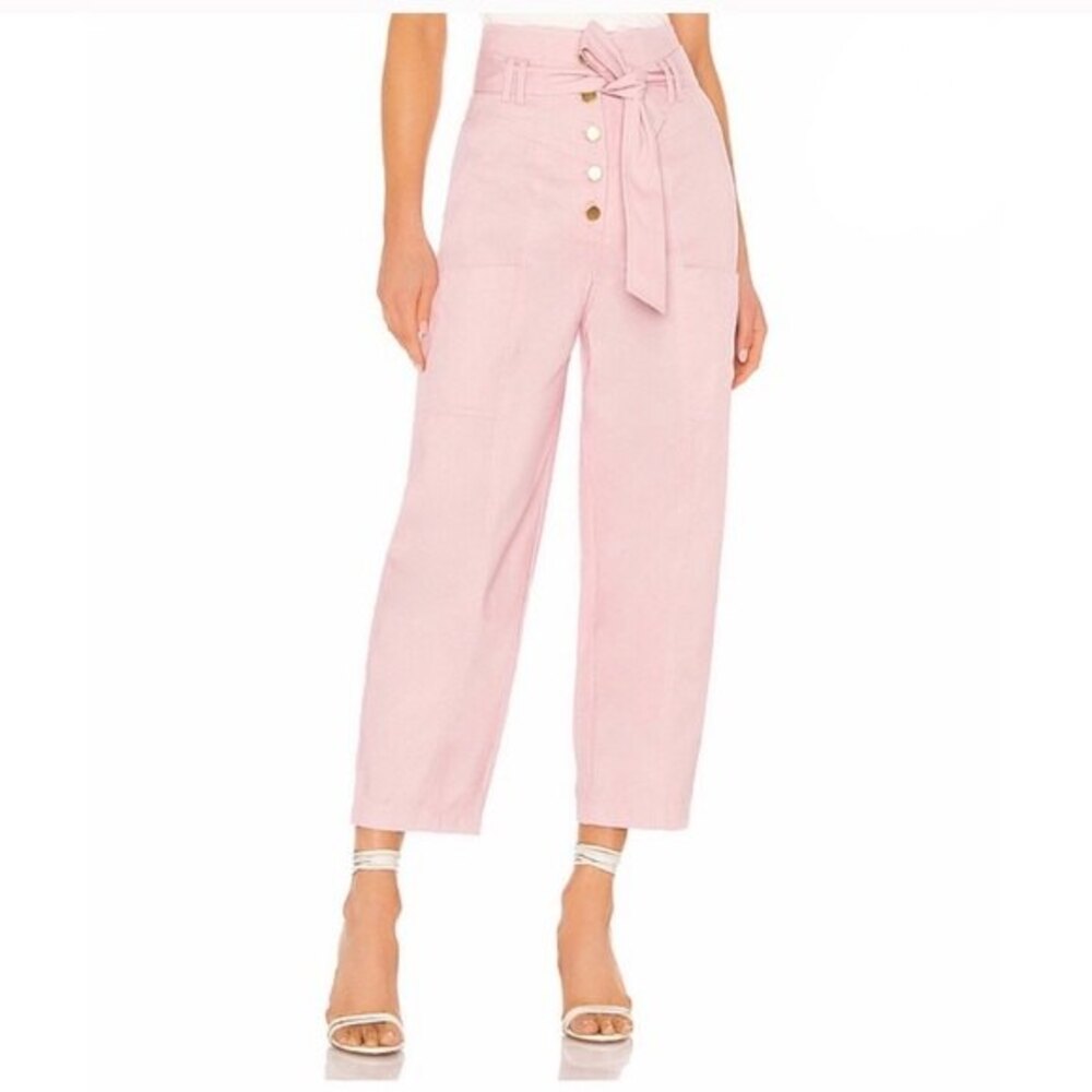 Tularosa Revolve Blush Pink Barett Pants Size Medium Barbie Cute Chic Party